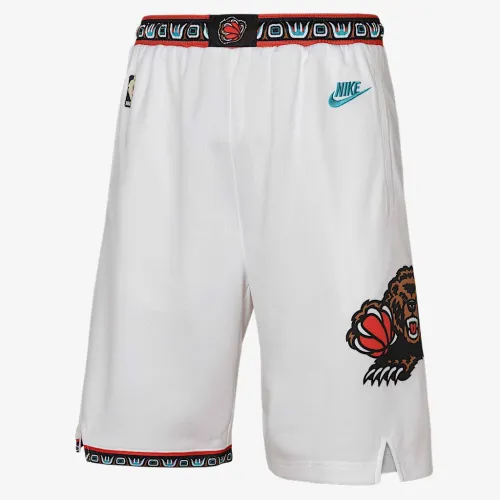 Memphis Grizzlies 2024/25 Hardwood Classics Big детские Nike NBA Swingman шорты цвет белый