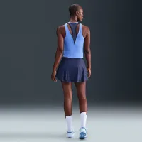 NikeCourt Slam жіноча Dri-FIT Tennis Tank Top блакитний