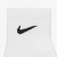 Nike Everyday Plus Cushioned тренувальні Ankle шкарпетки (6 пар) колір білий