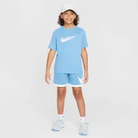 Nike Multi Big дитячі (для хлопчиків) Dri-FIT Short-Sleeve Top блакитний