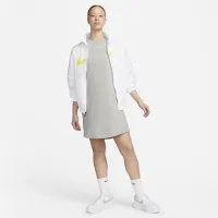 Nike Sportswear Chill Knit женская оверсайз футболка Костюм цвет серый