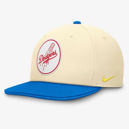 Los Angeles Dodgers Photo Pro чоловічі Nike Dri-FIT MLB Adjustable Hat колір білий