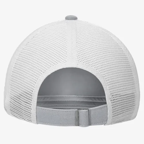 Nike Club Unstructuцвет красный Soccer Swoosh Trucker Cap цвет серый