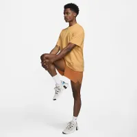 Nike Primary мужские Dri-FIT Short-Sleeve Versatile Top Orange