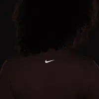 Nike (M) One женская Dri-FIT Slim-Fit Short-Sleeve Top (Maternity) Pink