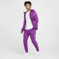 Nike Tech чоловічі Reflective Details Fleece Joggers колір фіолетовий