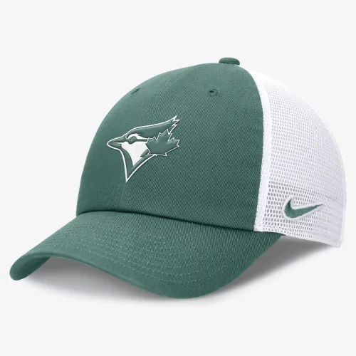 Toronto синий Jays Bicoastal Club мужские Nike MLB Trucker Adjustable Hat цвет зеленый