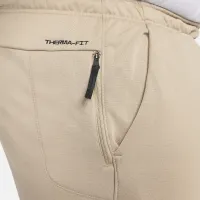 Nike Therma мужские Therma-FIT Open Hem Fitness Pants цвет коричневый