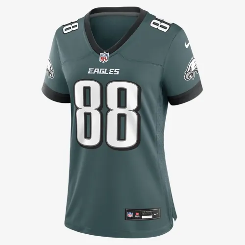 Dallas Goedert Philadelphia Eagles Women’s Nike NFL Game Jersey цвет зеленый