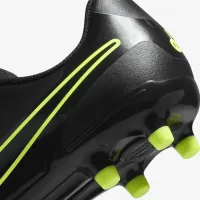 Nike Jr. Tiempo Legend 10 Club Little/Big детские Multi-Ground Low-Top футбольные бутсы цвет черный