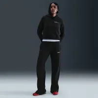 Nike Sportswear Phoenix Fleece жіноча Straight-Leg Sweatpants колір чорний