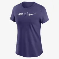 Nike жіноча для гольфу футболка колір фіолетовий