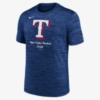 Texas Rangers Velocity чоловічі Nike Dri-FIT MLB футболка блакитний