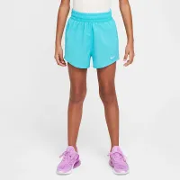 Nike One Big дитячі (Girls') Dri-FIT З високою талією Woven тренувальні шорти колір зелений