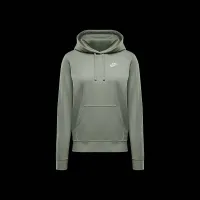 Nike Sportswear Club Fleece женская Pullover Толстовка с капюшоном цвет зеленый