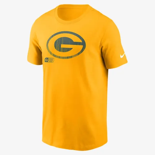 колір зелений Bay Packers Faded Essential чоловічі Nike NFL футболка Yellow