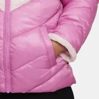 Nike Colorblock Chevron Puffer Куртка Toddler Куртка Pink