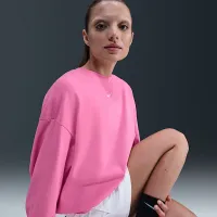 Nike Sportswear Essential женская оверсайз Long-Sleeve футболка Pink