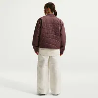 Nike Sportswear женская Loose Quilted Куртка цвет фиолетовый