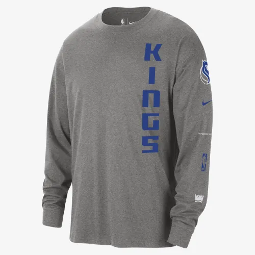 Sacramento Kings 2023/24 City Edition Men's Nike NBA Max90 Long-Sleeve T-Shirt
