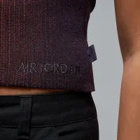 Nike Air Jordan женская Full-Zip Knit Top цвет фиолетовый