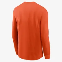 Clemson Tigers Baseball Arch чоловічі Nike College Long-Sleeve футболка Orange