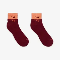 Nike Everyday Plus Cushioned тренувальні Ankle шкарпетки колір червоний