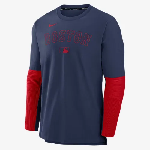 Boston колір червоний Sox Authentic Collection Player чоловічі Nike Dri-FIT MLB Pullover Куртка блакитний