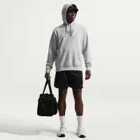 Nike мужские Wrestling Pullover Толстовка с капюшоном цвет серый
