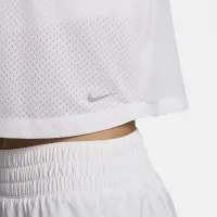 Nike One Classic Breathe женская Dri-FIT Cropped Tank Top цвет белый