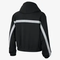 Nike Brooklyn Nets Courtside Statement Edition жіноча Jordan NBA Fleece Pullover Толстовка з капюшоном колір чорний