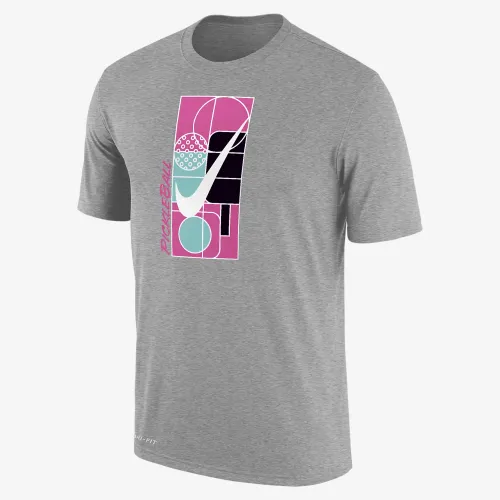 Nike чоловічі Dri-FIT Pickleball футболка колір сірий