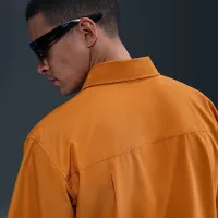 Nike Club чоловічі Short-Sleeve Button-Down Shirt Orange