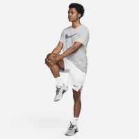 Nike Dri-FIT мужские Fitness футболка цвет серый