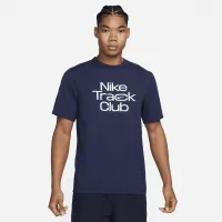 Nike Track Club мужские Dri-FIT Short-Sleeve Running Top синий