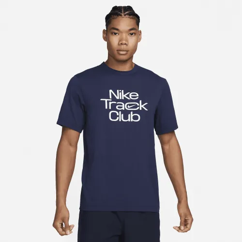 Nike Track Club чоловічі Dri-FIT Short-Sleeve Running Top блакитний