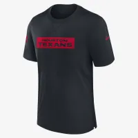 Houston Texans Sideline Player мужские Nike Dri-FIT NFL футболка синий