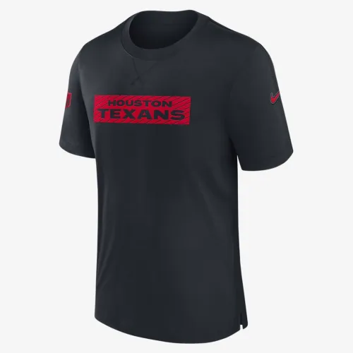 Houston Texans Sideline Player чоловічі Nike Dri-FIT NFL футболка блакитний