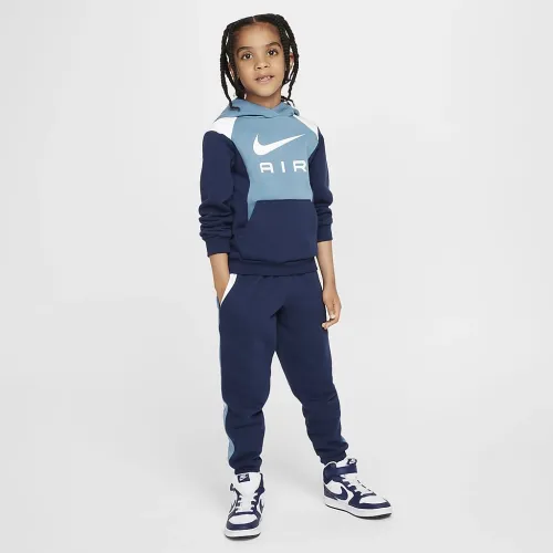 Nike Air Little детские Fleece Pullover and Pants набор синий