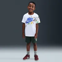 Nike Little детские Club Revealed футболка цвет белый
