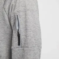 Nike Therma мужские Therma-FIT Full-Zip Fitness Top цвет серый
