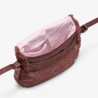 Nike Big детские Faux Fur Crossbody сумка (1L) цвет коричневый