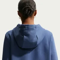 Nike Sportswear Club Fleece женская Graphic Pullover Толстовка с капюшоном синий