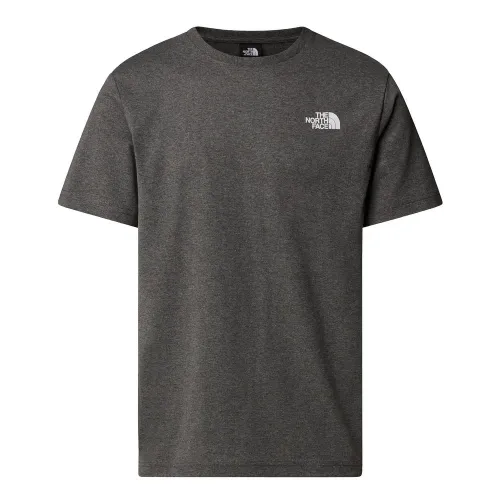 Футболка The North Face колір червонийbox 0A87NPDYY1 - Сіра