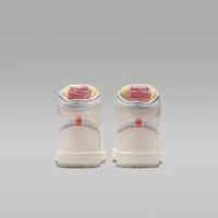 Nike Jordan 1 Retro High OG Little дитячі Кросівки колір білий