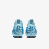 Nike Jr. Mercurial Superfly 10 Academy Little/Big дитячі AG High-Top футбольні бутси блакитний
