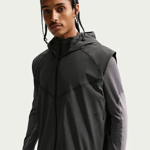 Nike Tech мужские Dri-FIT Woven Windrunner Vest цвет серый