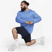 Nike Dri-FIT Legend чоловічі Long-Sleeve Fitness Top блакитний