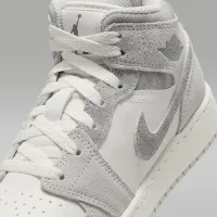 Nike Air Jordan 1 Mid SE Big дитячі Кросівки колір сірий