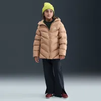 Nike Sportswear All Day Play Big детские Therma-FIT Loose-Fit Puffer Куртка цвет коричневый